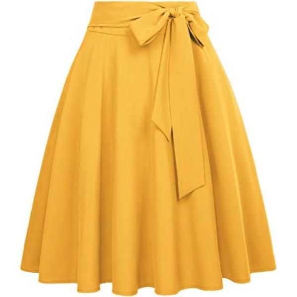 gonne longuette Belle Poque marrone