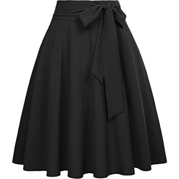 gonne longuette Belle Poque nero