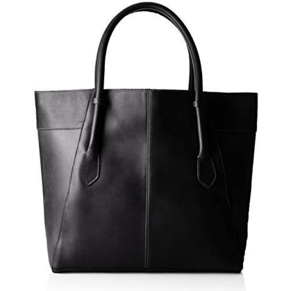 Shopping bag in pelle Pieces nero