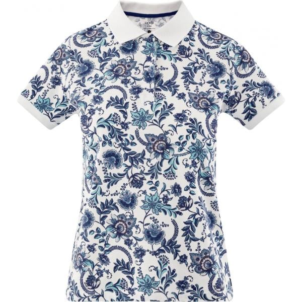 polo Oodji Ultra bianco con stampe