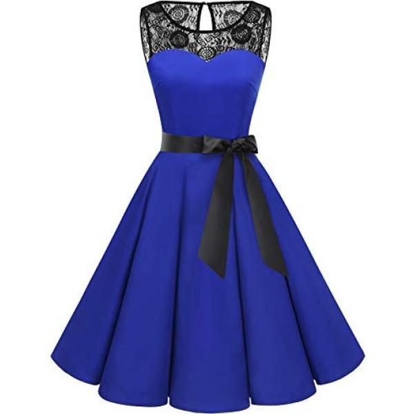 vestiti senza maniche Bbonlinedress blu
