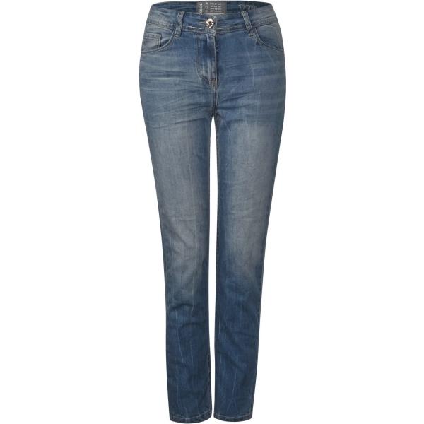 Jeans slim fit blu Cecil blu