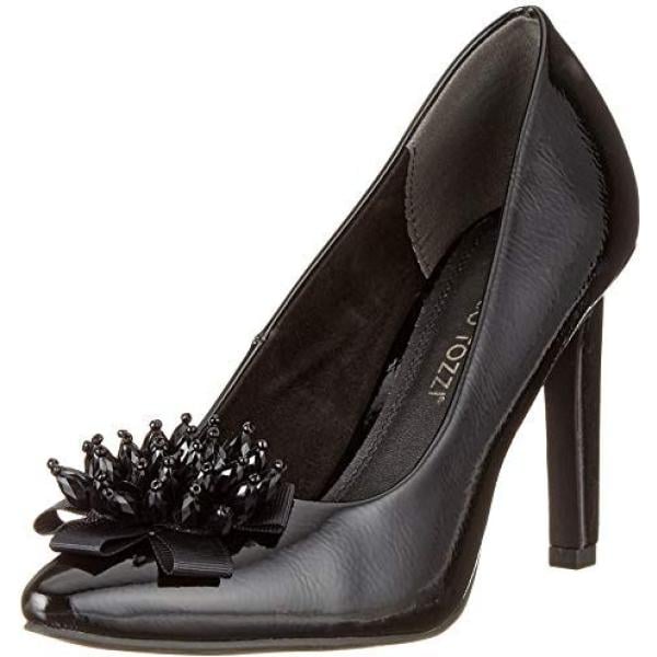 Scarpe con tacco nero Marco Tozzi nero