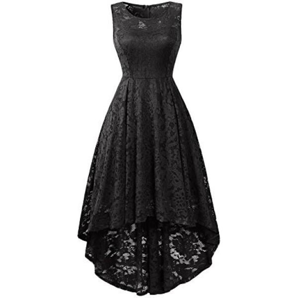 Vestito con pizzo vita alta senza maniche Gremmi