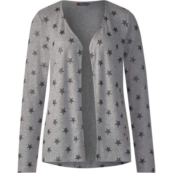 Cardigan melange multicolore e grigio Street One multicolore