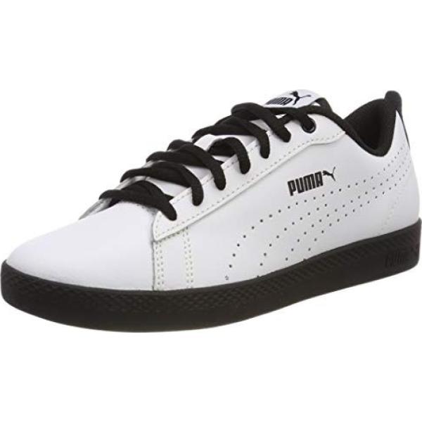 Scarpe con stringhe da ginnastica bianco e nero Puma bianco
