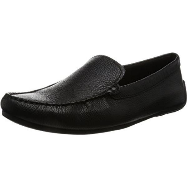 Mocassini in pelle nero Clarks nero
