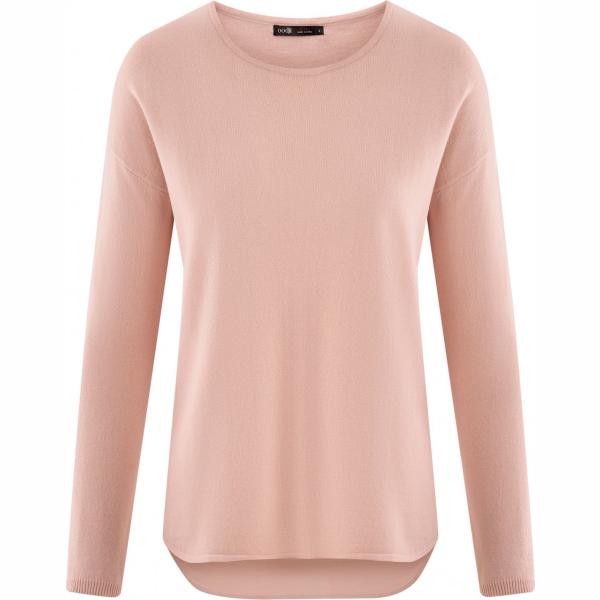 Maglione a giromanica aderente rosa Oodji Ultra rosa