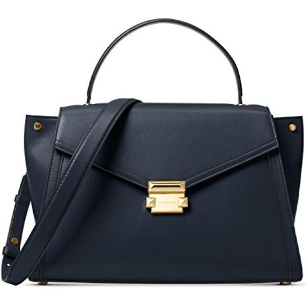 Borsa a secchiello con manico e tracolla regolabile blu Michael Kors blu