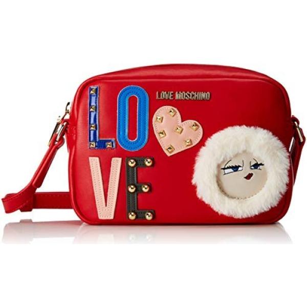 borse a spalla Love Moschino rosso