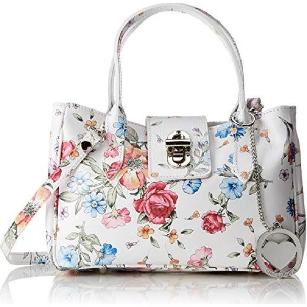 Borsa a mano fantasia floreale multicolore Chicca Borse multicolore a fiori