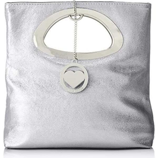 Borsa a mano argento Chicca Borse grigio