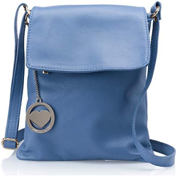 Shopping bag in denim blu Chicca Borse blu