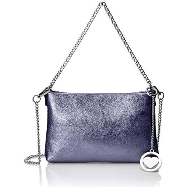 Borsa a tracolla blu Chicca Borse blu