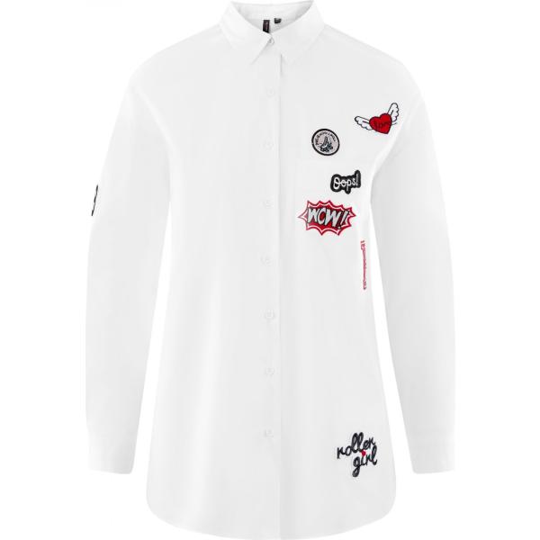 camicie Oodji Ultra bianco