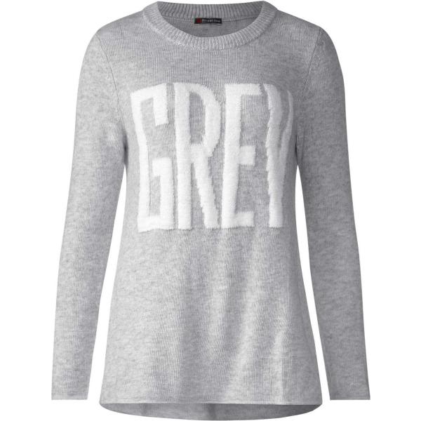 Maglione melange grigio Street One grigio