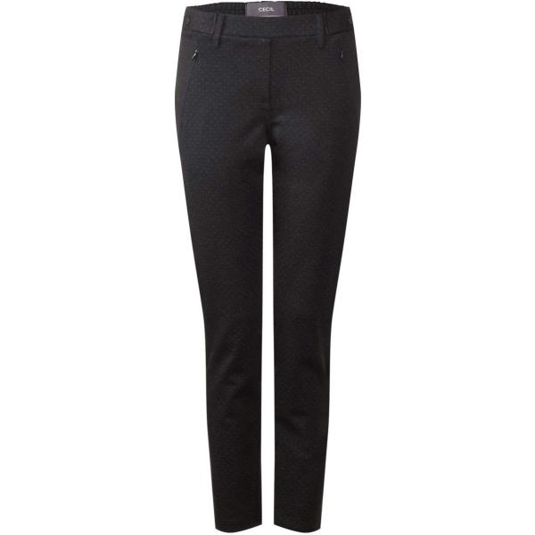 Pantalone grigio e nero Cecil grigio