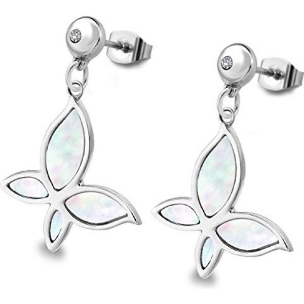 orecchini Lotus bianco