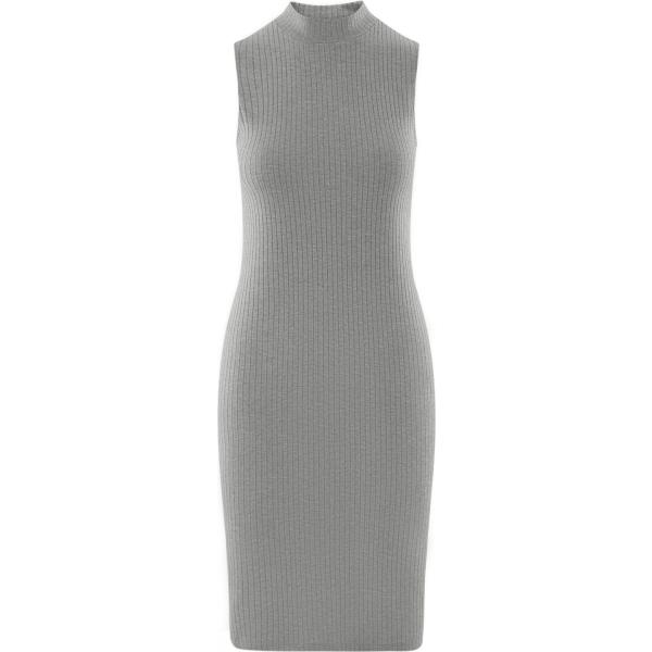 vestiti midi/longuette Oodji Ultra grigio