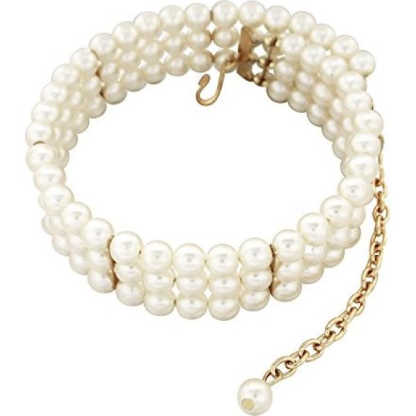 Collana con perle in ottone oro Bijoux pour tous