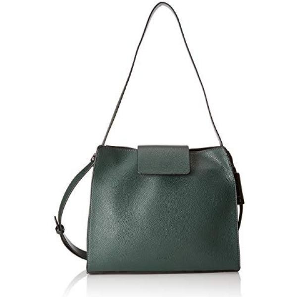 Borsa a spalla verde e nero Esprit Accessoires verde