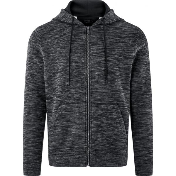 felpe con cappuccio Oodji Ultra grigio