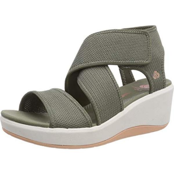 Scarpe da ginnastica verde Clarks verde