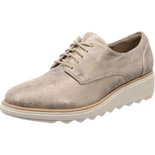 scarpe stringate Clarks viola