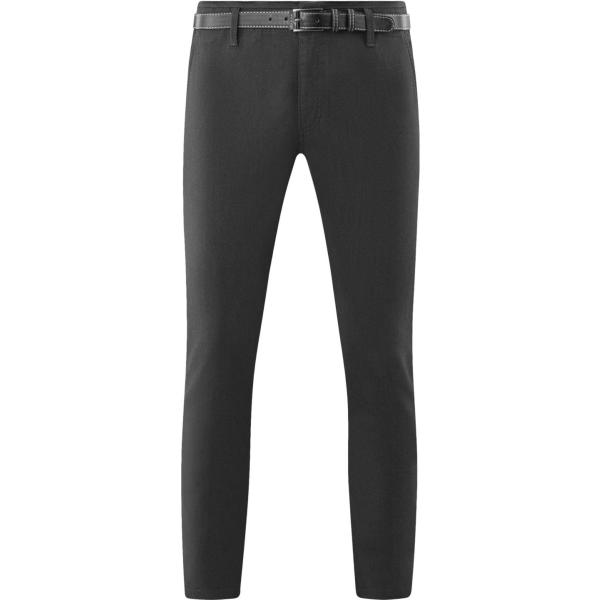 pantaloni chino Oodji Ultra nero
