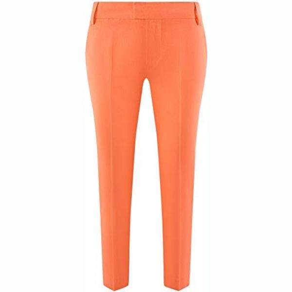 pantaloni capri Oodji Collection arancione