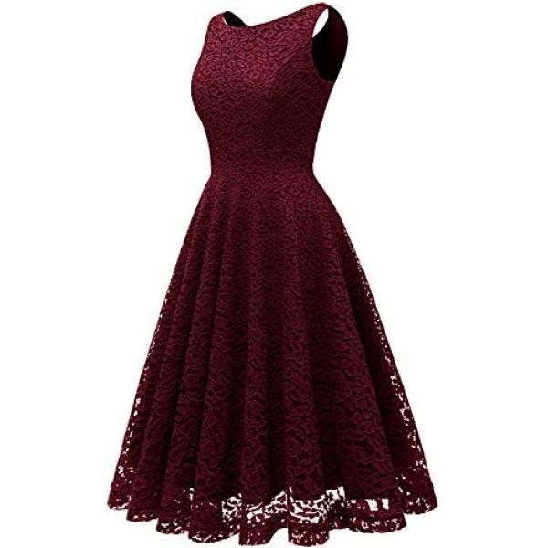 vestiti midi/longuette Bbonlinedress marrone a fiori