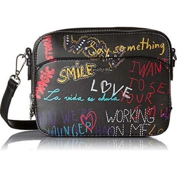 Borsa a tracolla nero Desigual nero