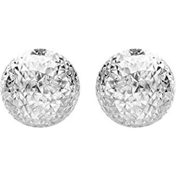 Orecchini in oro bianco 9ct Carissima Gold bianco