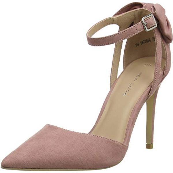 Scarpe col tacco rosa New Look viola