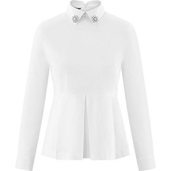 camicie Oodji Ultra bianco
