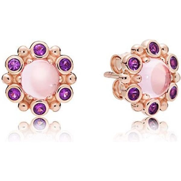 orecchini Pandora rosa