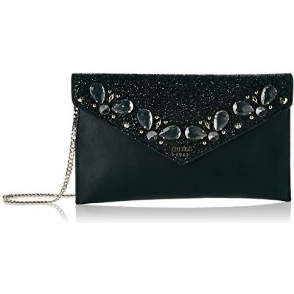 Borsa a mano in ecopelle nero Guess nero