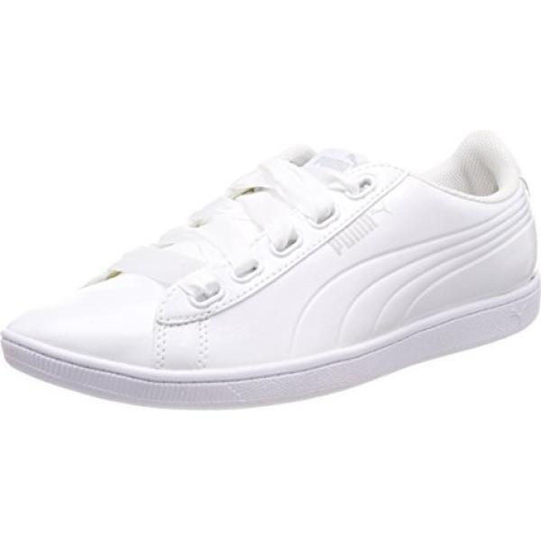 Sneakers effetto vernice bianco Puma bianco