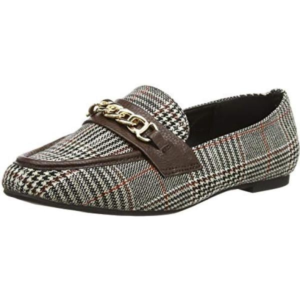 Mocassini con pattern marrone New Look marrone