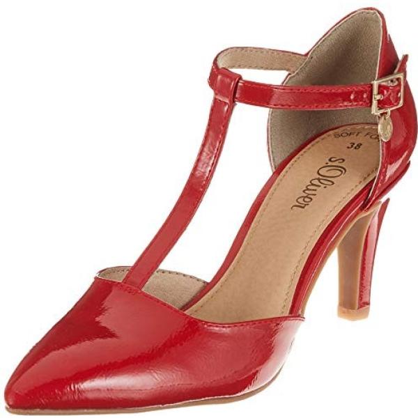 scarpa col tacco S.Oliver rosso