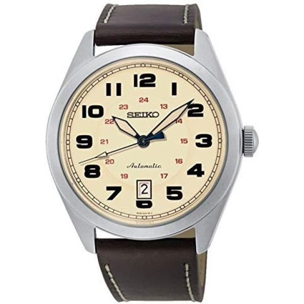 orologi analogici Seiko marrone