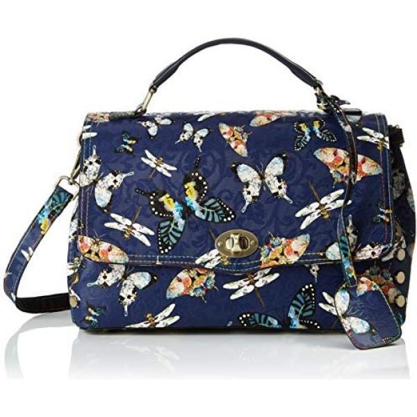 borse a secchiello Laura Vita blu