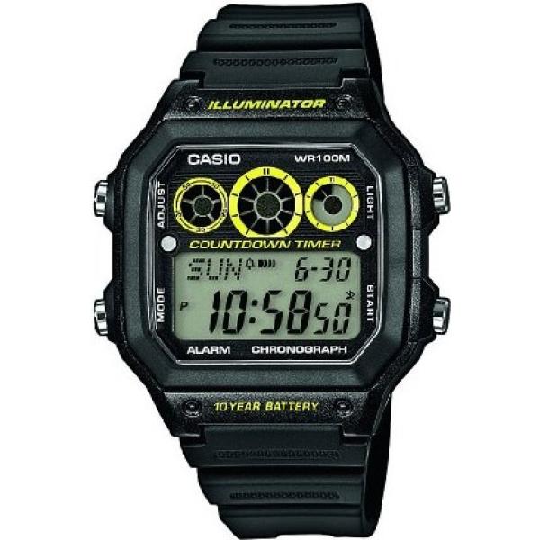 orologi digitali Casio nero
