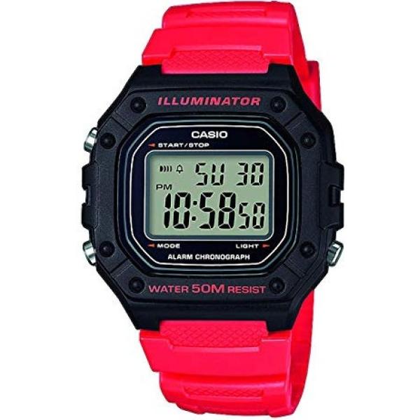 orologi digitali Casio rosso