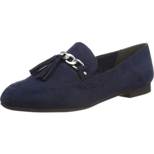 Mocassini navy Marco Tozzi blu