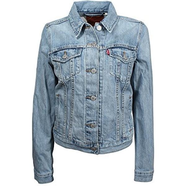 Giacca in denim blu Levis blu
