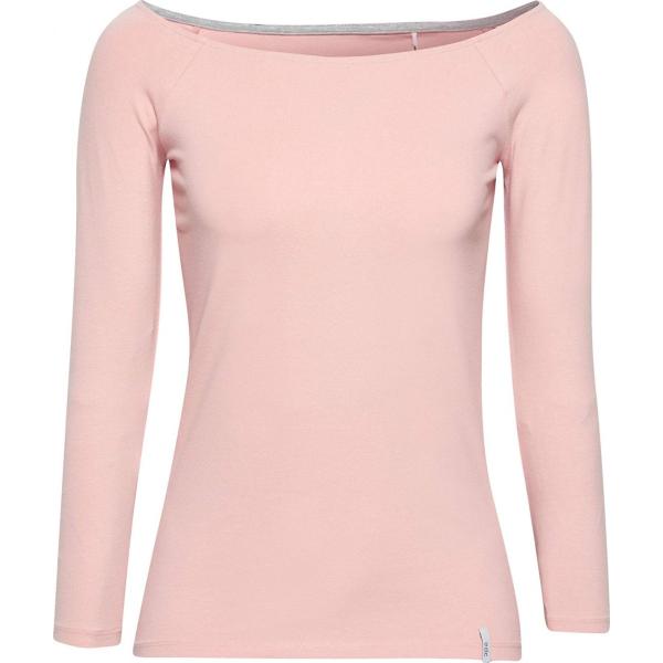 T-shirt a maniche lunghe rosa Edc by Esprit rosa