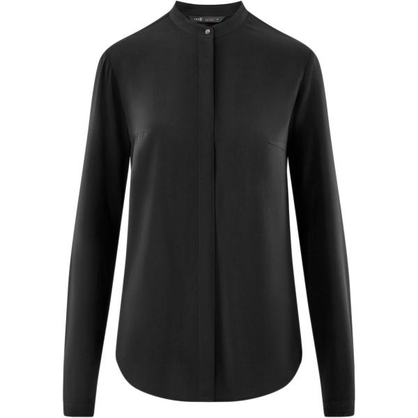 Camicetta collo coreana nero Oodji Collection nero