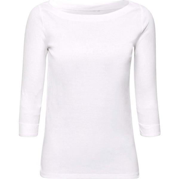 pullovers Esprit bianco tinta unita