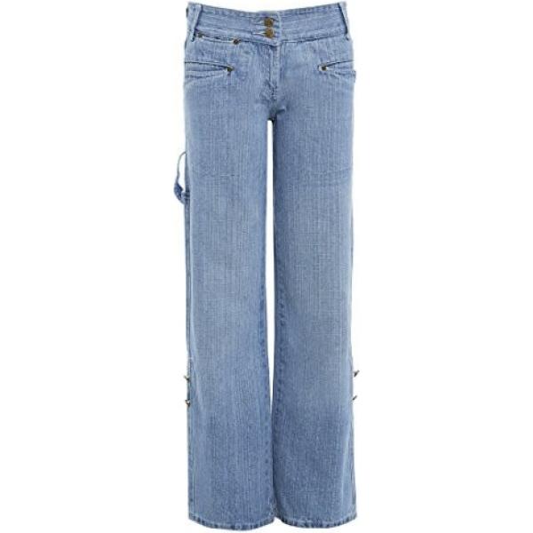 Jeans in denim blu Ss7 blu